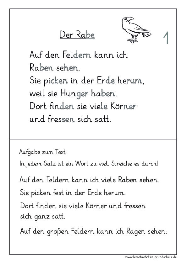 der Rabe - Aufgaben zum Text.pdf